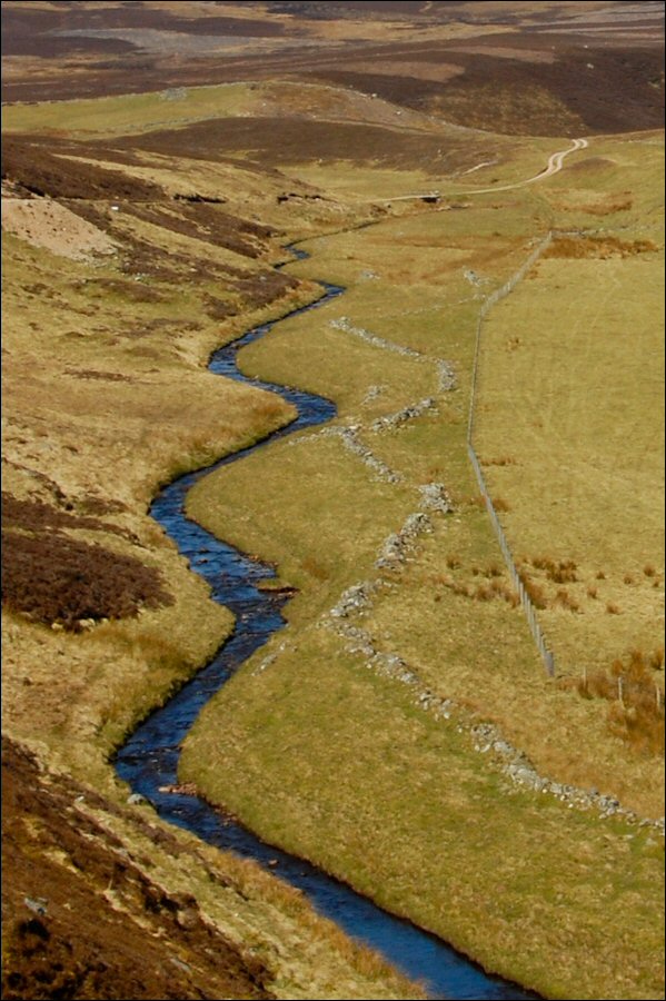 Winding river